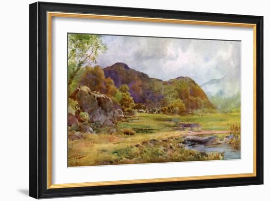 On the Marsh Near Lodore, Cumberland, 1924-1926-Cuthbert Rigby-Framed Giclee Print