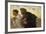 On the Morning of the Resurrection, the Disciples Peter and John on their Way to the Grave-Eugene Burnand-Framed Giclee Print