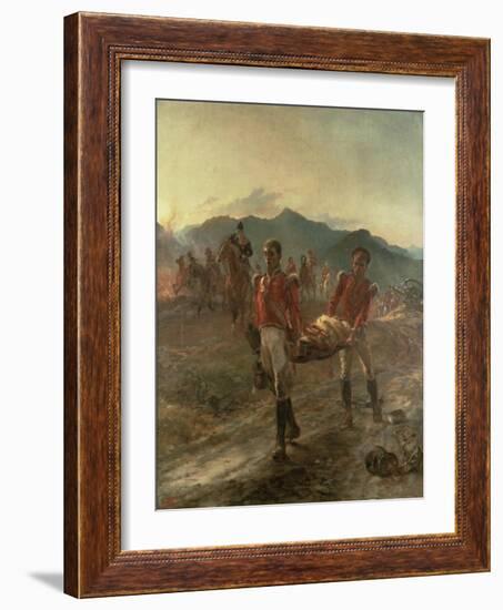 On the Morrow of Talavera, 1923-Lady Butler-Framed Giclee Print