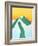 On The Mountain-Stephen Huneck-Framed Giclee Print