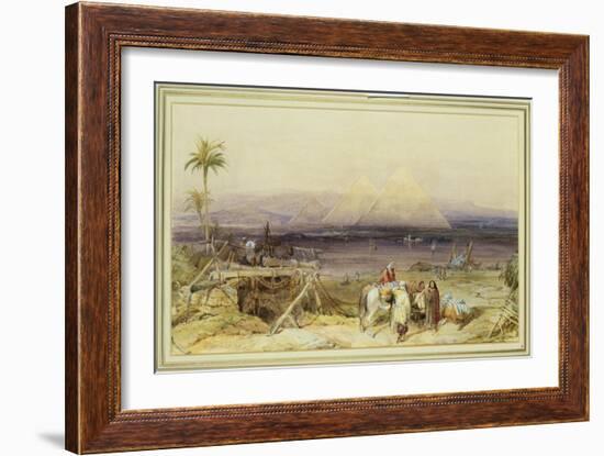 On the Nile, Egypt, 1846-William Clarkson Stanfield-Framed Giclee Print