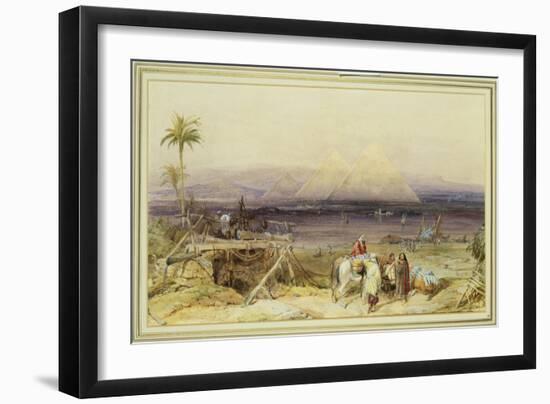 On the Nile, Egypt, 1846-William Clarkson Stanfield-Framed Giclee Print