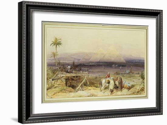 On the Nile, Egypt, 1846-William Clarkson Stanfield-Framed Giclee Print