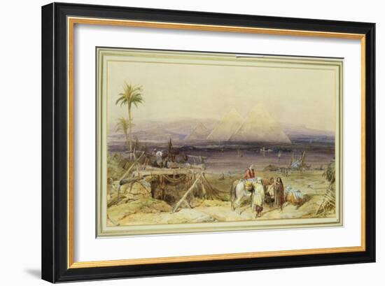 On the Nile, Egypt, 1846-William Clarkson Stanfield-Framed Giclee Print