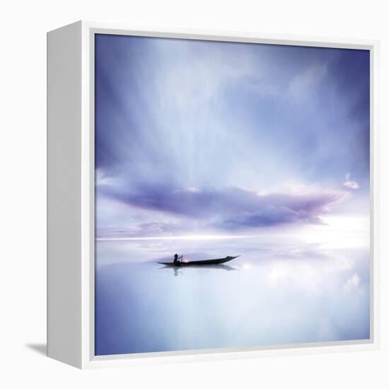 On The Open Water-Jurek Nems-Framed Stretched Canvas