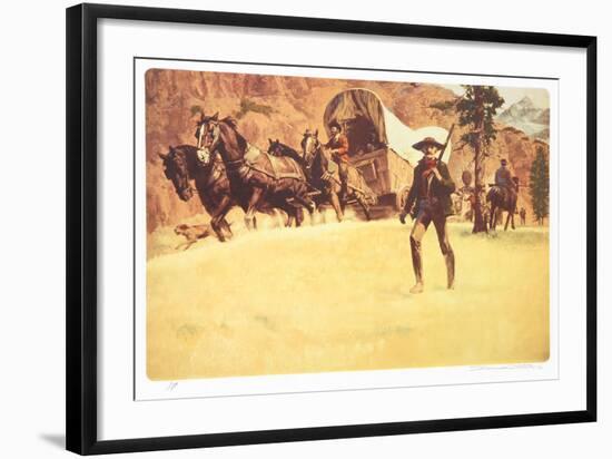 On the Oregon Trail-Shannon Stirnweis-Framed Collectable Print