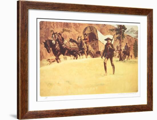 On the Oregon Trail-Shannon Stirnweis-Framed Collectable Print