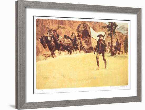 On the Oregon Trail-Shannon Stirnweis-Framed Collectable Print