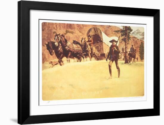 On the Oregon Trail-Shannon Stirnweis-Framed Collectable Print