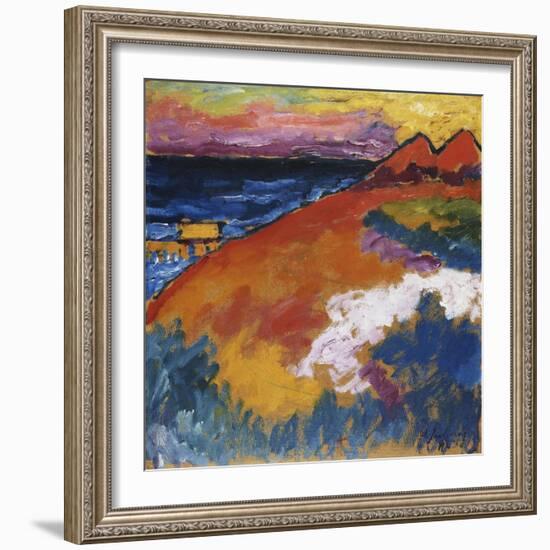 On the Ostsee; an Der Ostsee, 1911-Alexej Von Jawlensky-Framed Giclee Print