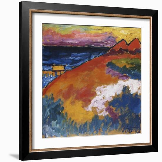 On the Ostsee; an Der Ostsee, 1911-Alexej Von Jawlensky-Framed Giclee Print