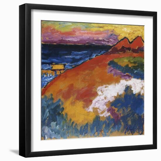 On the Ostsee; an Der Ostsee, 1911-Alexej Von Jawlensky-Framed Giclee Print