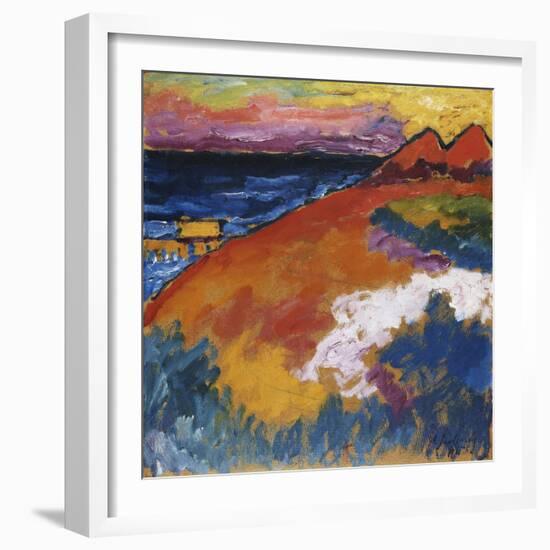 On the Ostsee; an Der Ostsee, 1911-Alexej Von Jawlensky-Framed Giclee Print