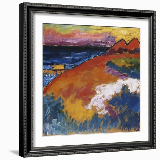 On the Ostsee; an Der Ostsee, 1911-Alexej Von Jawlensky-Framed Giclee Print