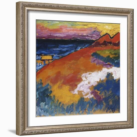 On the Ostsee; An der Ostsee-Alexej Von Jawlensky-Framed Giclee Print