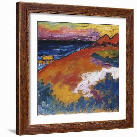 On the Ostsee; An der Ostsee-Alexej Von Jawlensky-Framed Giclee Print