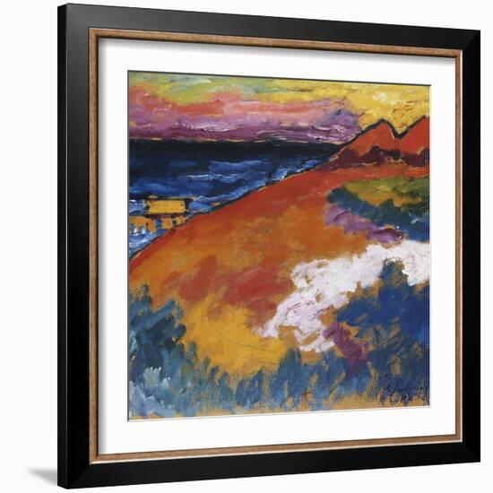 On the Ostsee; An der Ostsee-Alexej Von Jawlensky-Framed Giclee Print