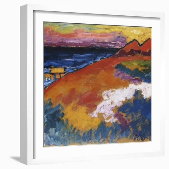 On the Ostsee; An der Ostsee-Alexej Von Jawlensky-Framed Giclee Print