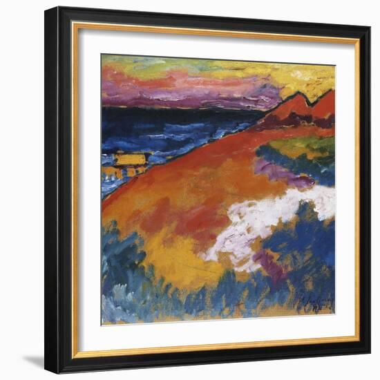 On the Ostsee; An der Ostsee-Alexej Von Jawlensky-Framed Giclee Print