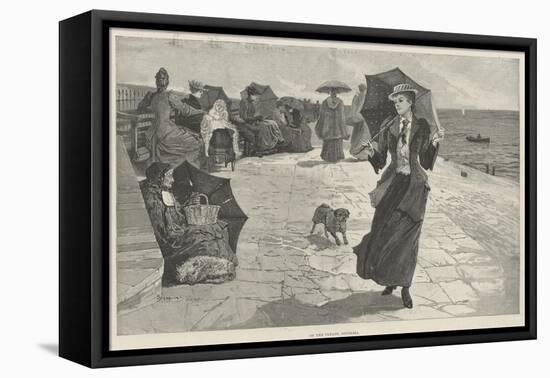 On the Parade, Southsea-Henry Charles Seppings Wright-Framed Premier Image Canvas