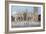 On the Piazza San Marco, Venice-Antonio Reyna Manescau-Framed Giclee Print