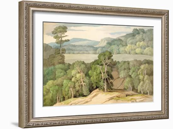 On the Plym-Francis Towne-Framed Giclee Print