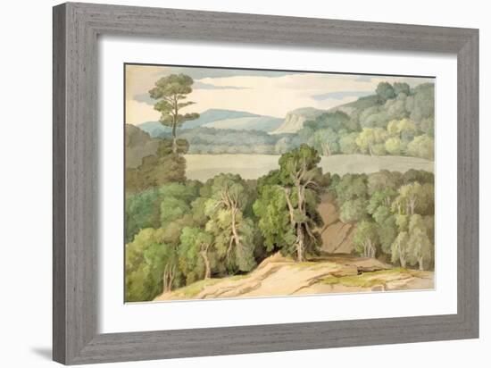 On the Plym-Francis Towne-Framed Giclee Print