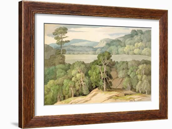 On the Plym-Francis Towne-Framed Giclee Print