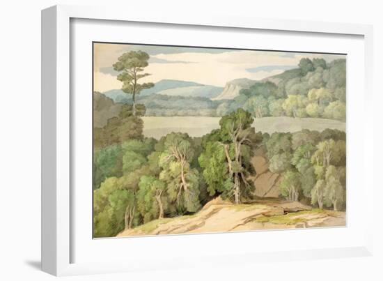 On the Plym-Francis Towne-Framed Giclee Print