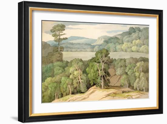 On the Plym-Francis Towne-Framed Giclee Print