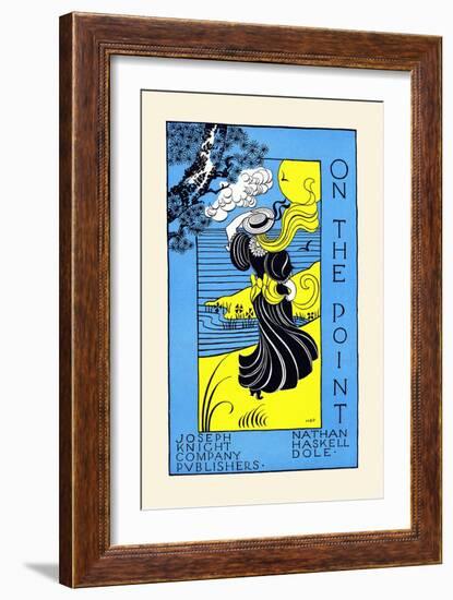 On The Point, Nathan Haskell Dole-Maurice Brazil Prendergast-Framed Art Print