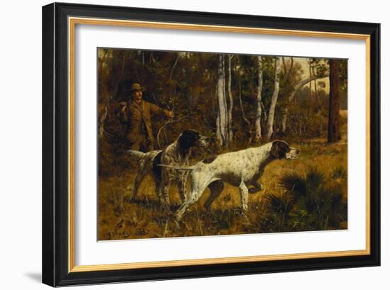 On the Point-John M. Tracy-Framed Giclee Print