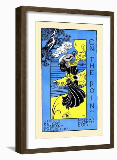 On the Point-Maurice Prendergast-Framed Art Print