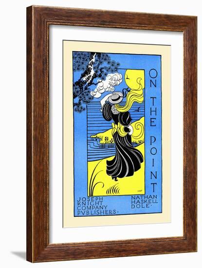 On the Point-Maurice Prendergast-Framed Art Print