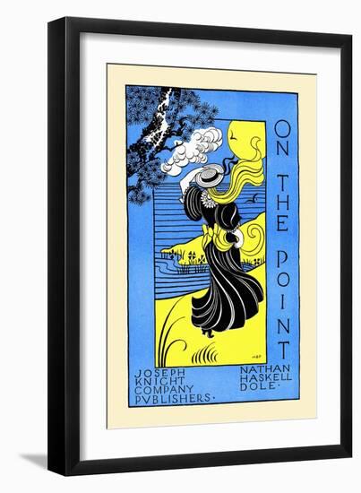 On the Point-Maurice Prendergast-Framed Art Print