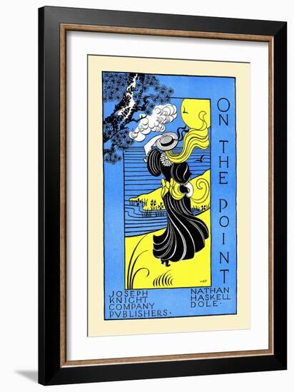 On the Point-Maurice Prendergast-Framed Art Print