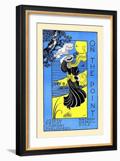 On the Point-Maurice Prendergast-Framed Art Print