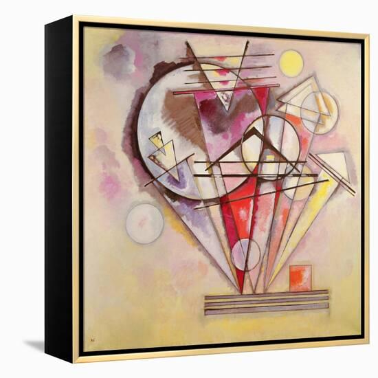 On the Points, 1928-Wassily Kandinsky-Framed Premier Image Canvas