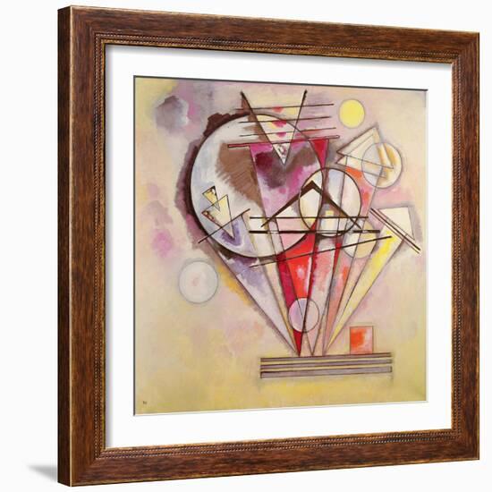 On the Points, 1928-Wassily Kandinsky-Framed Giclee Print