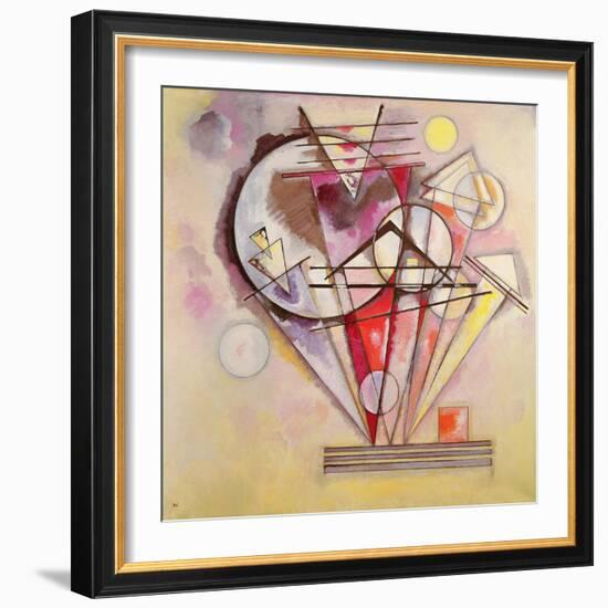 On the Points, 1928-Wassily Kandinsky-Framed Giclee Print