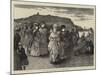 On the Promenade at Scarborough-null-Mounted Giclee Print