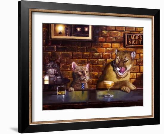 On the Prowl-Lucia Heffernan-Framed Art Print