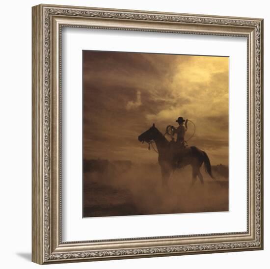 On the Range II, Building a Loop-Adam Jahiel-Framed Art Print