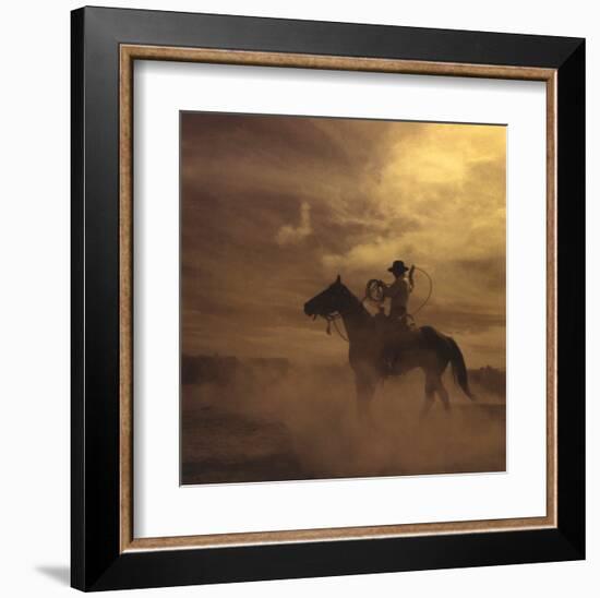 On the Range II, Building a Loop-Adam Jahiel-Framed Art Print