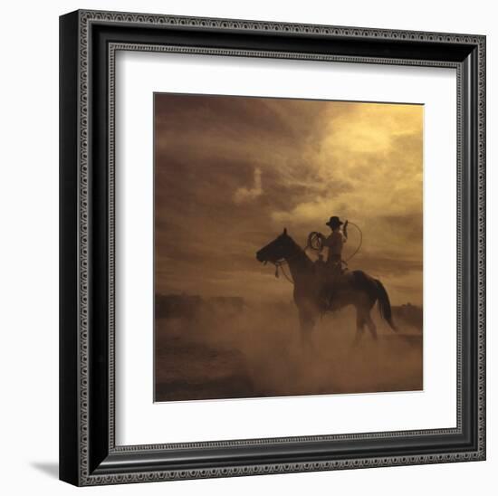 On the Range II, Building a Loop-Adam Jahiel-Framed Art Print