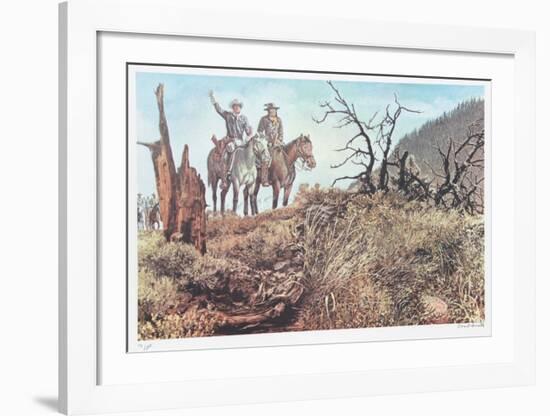 On the Right Trail-Cecil Smith-Framed Collectable Print