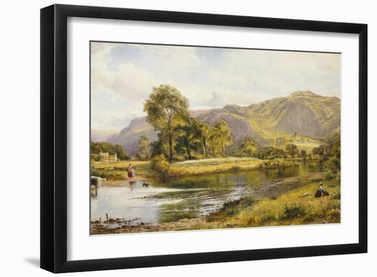 On the River Conway, North Wales-Benjamin Williams Leader-Framed Giclee Print