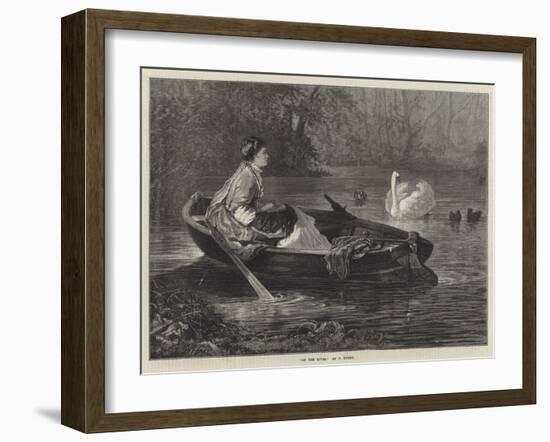 On the River-null-Framed Giclee Print