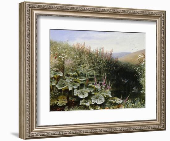 On the Riverbank-Robert Collinson-Framed Giclee Print