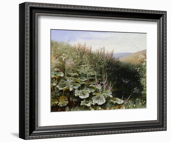 On the Riverbank-Robert Collinson-Framed Giclee Print